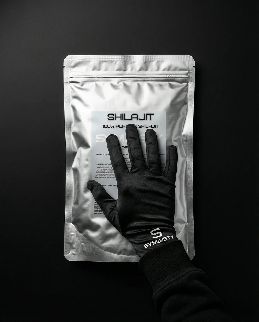 Symaisty Shilajit Powder 250g with 5% Fulvic Acid - Made in Germany.
